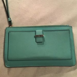 Kate Spade Karolina Wristlet Atoll Blue